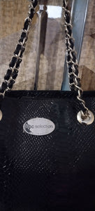 BPC | Snake Textured Leather Bags | Women Bags | Medium | New