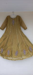 Mehndi Long Frok | Women Froks & Maxi | Worn Once