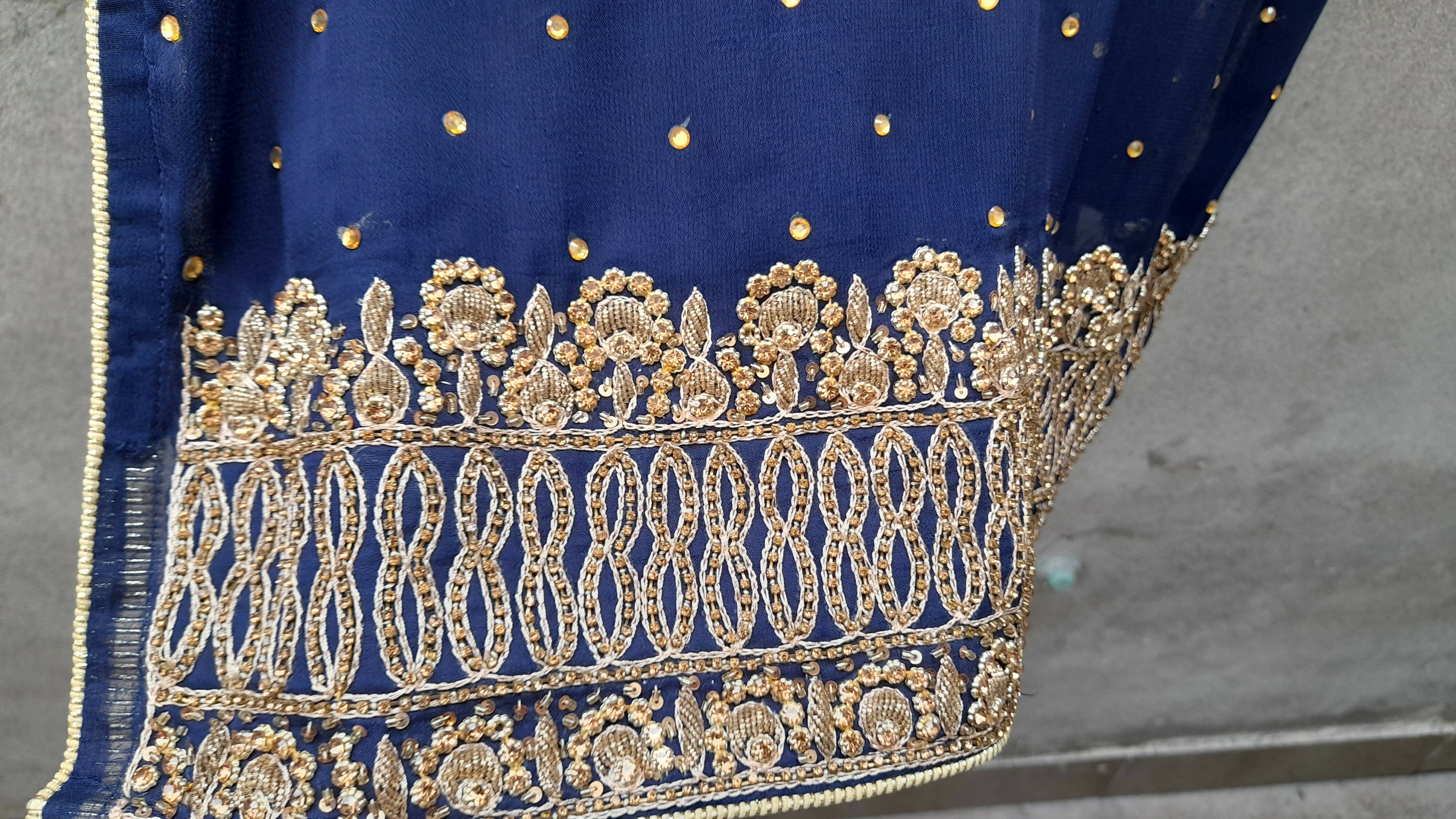 Stitched Embroidered Suit | Women Locally Made Formals | Medium | Worn Once