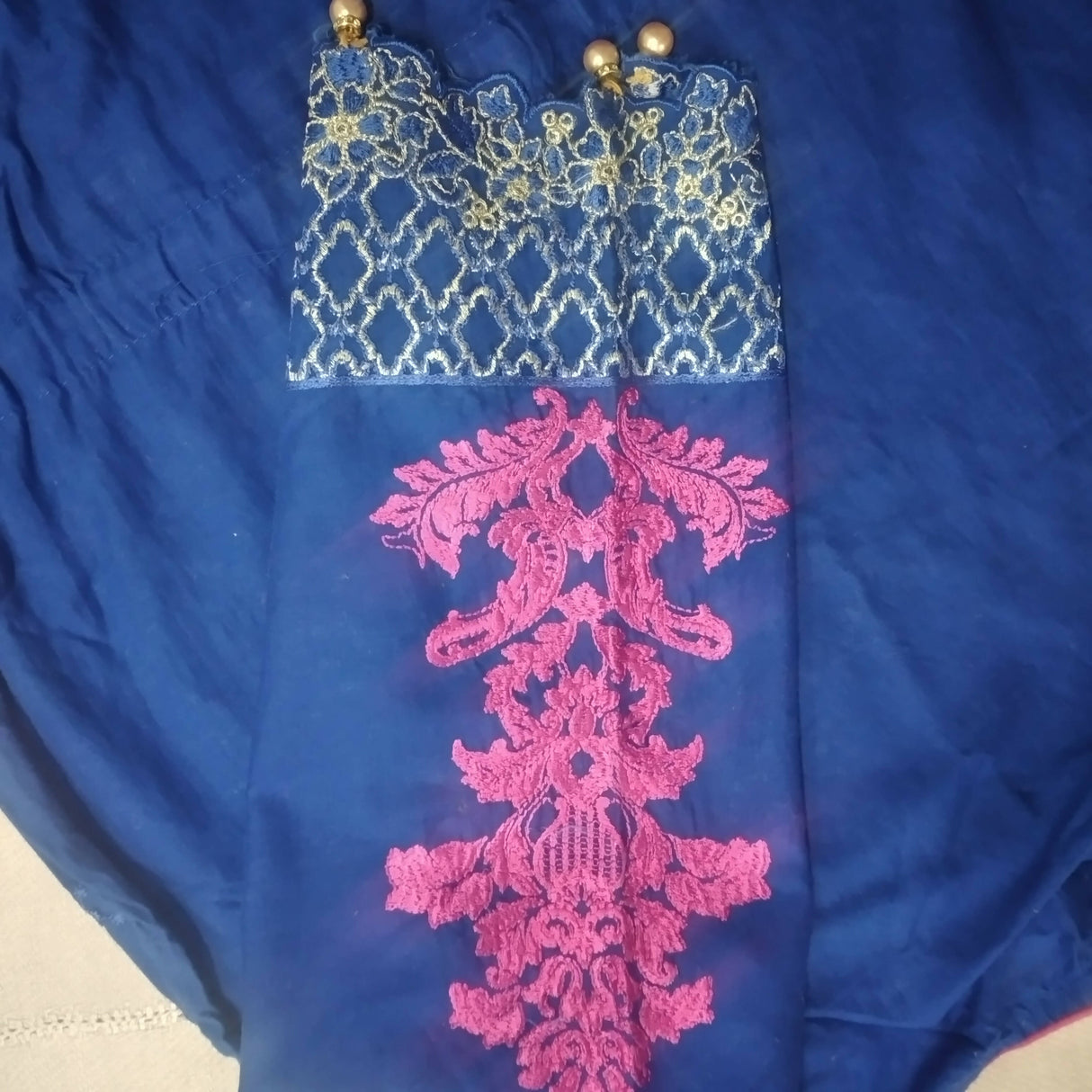 Beautiful Embroidered Frock | Women Frocks & Maxis | Large | Preloved