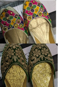 Two pair khussas | Women Shoes | Casual Shoes | Size 9 | Preloved