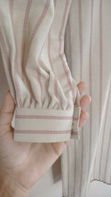 2 PC Striped Matching Kurta | Women Locally Made Kurta | Small | New