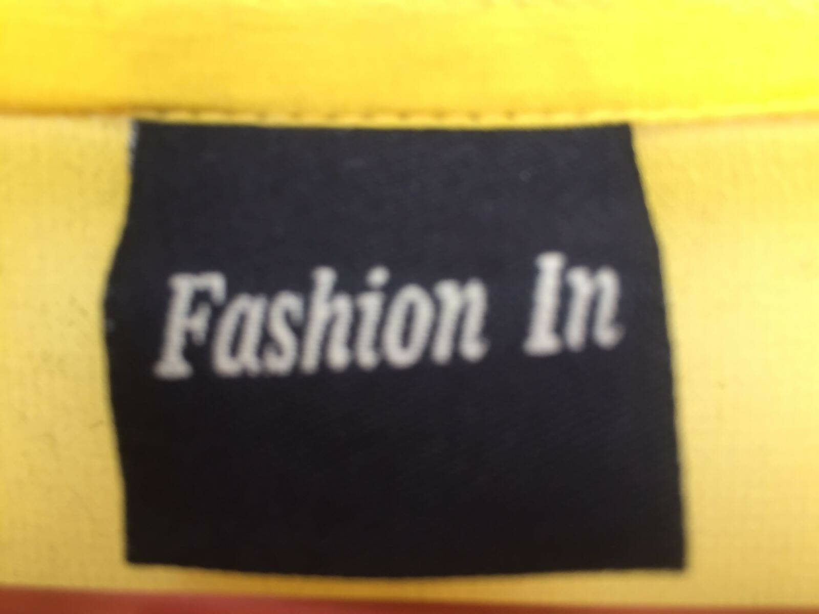 Fashion In / Kaftaan | Yellow Chiffon Kurta Style Top (Size: M ) | Women Branded Kurta | Worn Once
