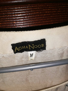 Agha Noor | Embroidered Kurta (medium) | Women Formals | Preloved