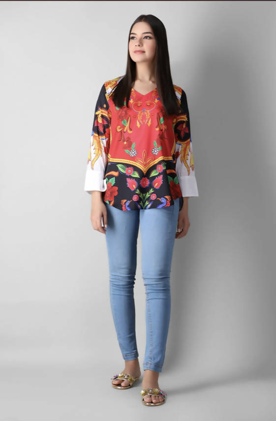 Khaadi | Women | Khaadi colorful tunic | Brand New with tag