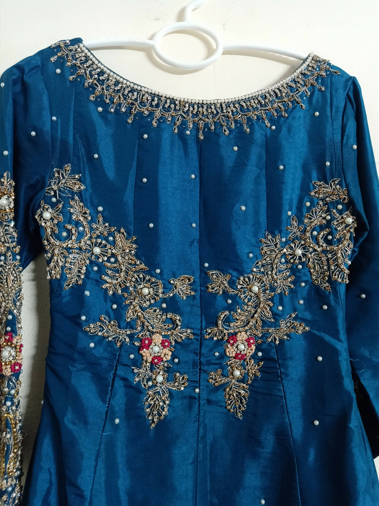 Zinc embroidered maxi | Women Frocks & Maxis | X Small | Worn Once