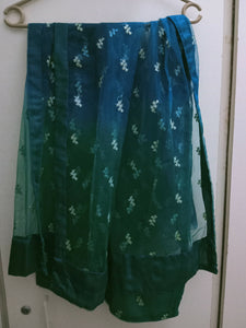 Blue Descent Kurta | Women Kurtas & Shalwar Kameez | Small | Worn Once