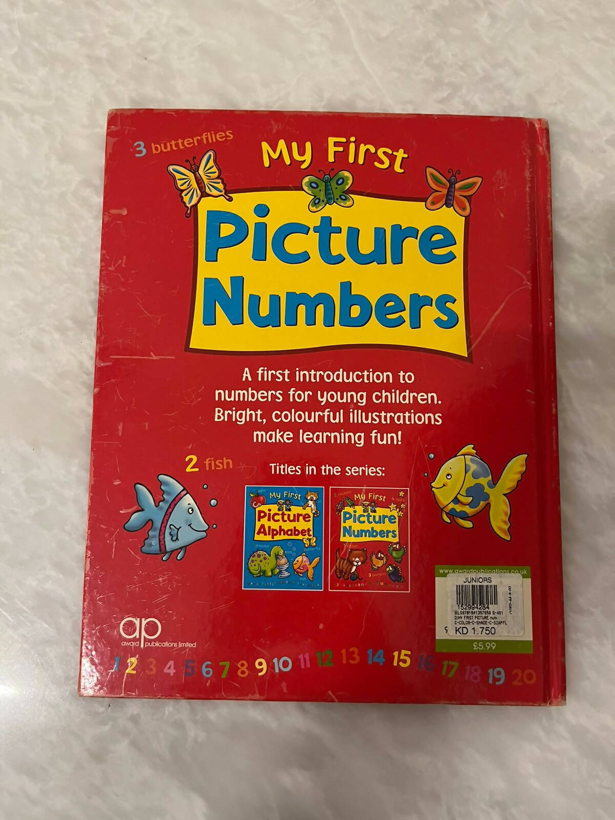 My First Picture Numbers Book | Books | Brand New