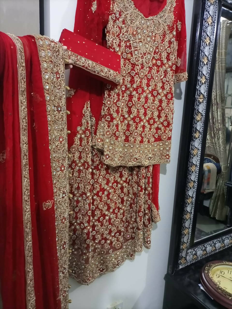 Red bridal lehnga | Women Bridals | Worn Once