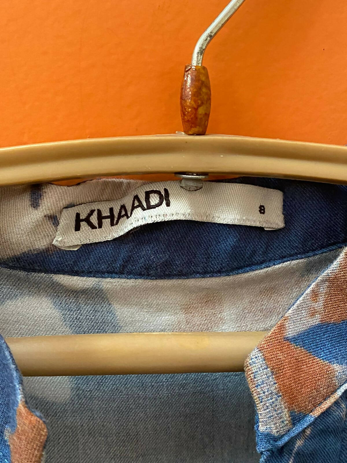 Khaadi | Blue Printed Shirt (Size: S ) | Women Branded Kurta | New