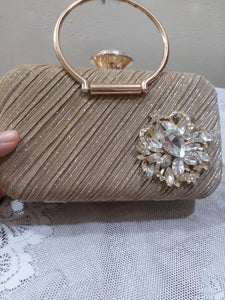 Golden Clutch | Women Bags | Worn Once