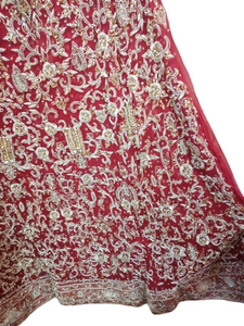 Beautiful Red Barat Suit | Women Bridals | Medium | Worn Once