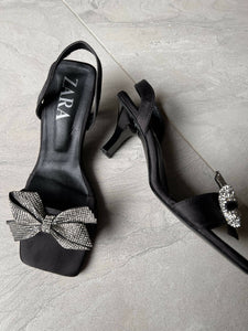 Zara | Black Heels | Women Shoes | Size: 37 | Worn Once