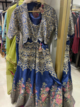 Charizma | Party Wear Lehnga Choli | Women Branded Formals | Medium | Worn Once