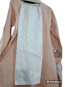 Beautiful Peach Kurta | Women Locally Made Kurta | Small | Preloved