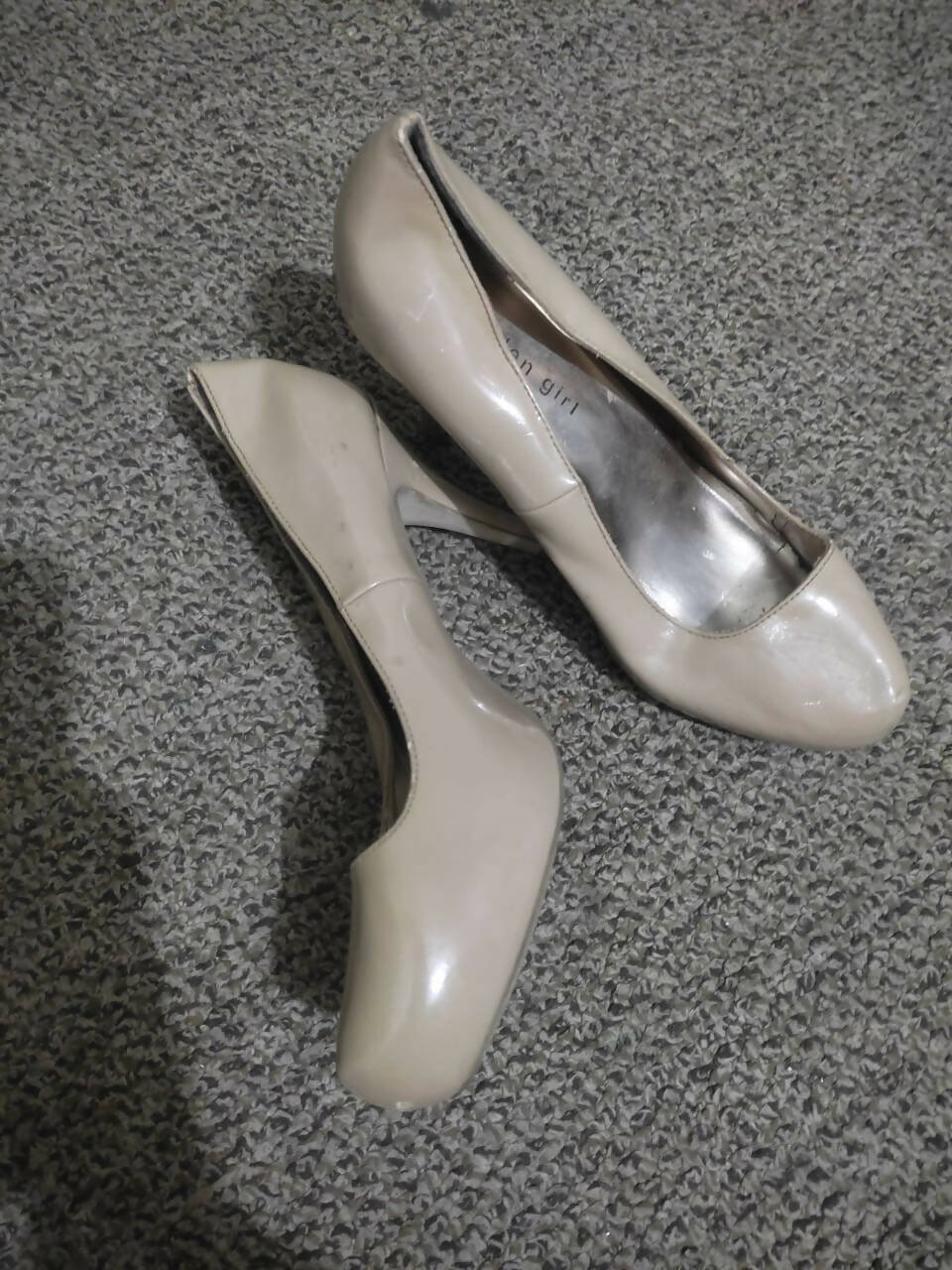 Stylish Beige Heels | Women Shoes | Size: 39 | Worn Once