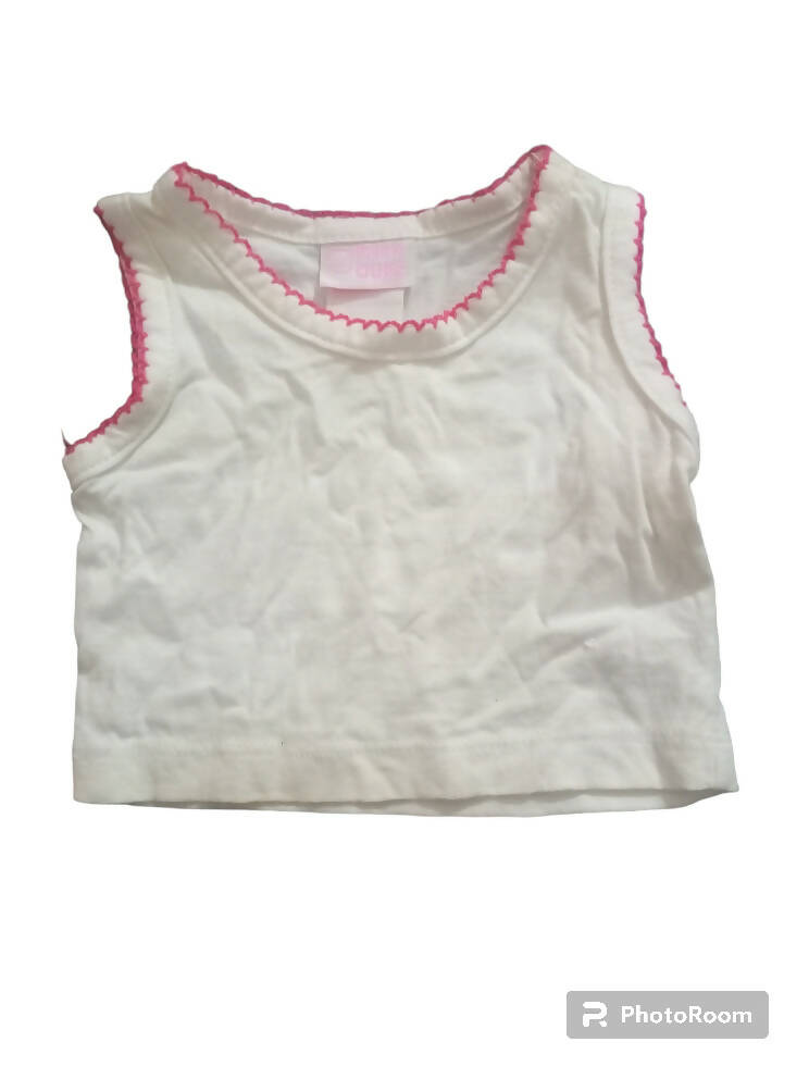 Pink & White Baby Dress (Size: 2 to 5 months) | Kids Bodysuits & Onesies | Preloved