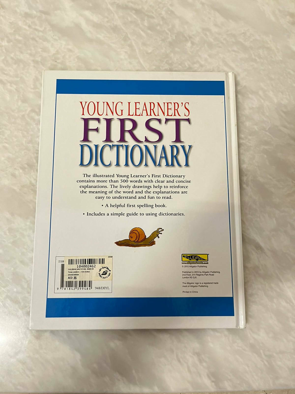 Young Learner's First Dictionary Book | Book | Brand New