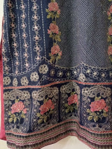 Bareeze | Blue Stitched 3 Pcs Suit | Women Branded Kurta | Medium to Large | Worn Once