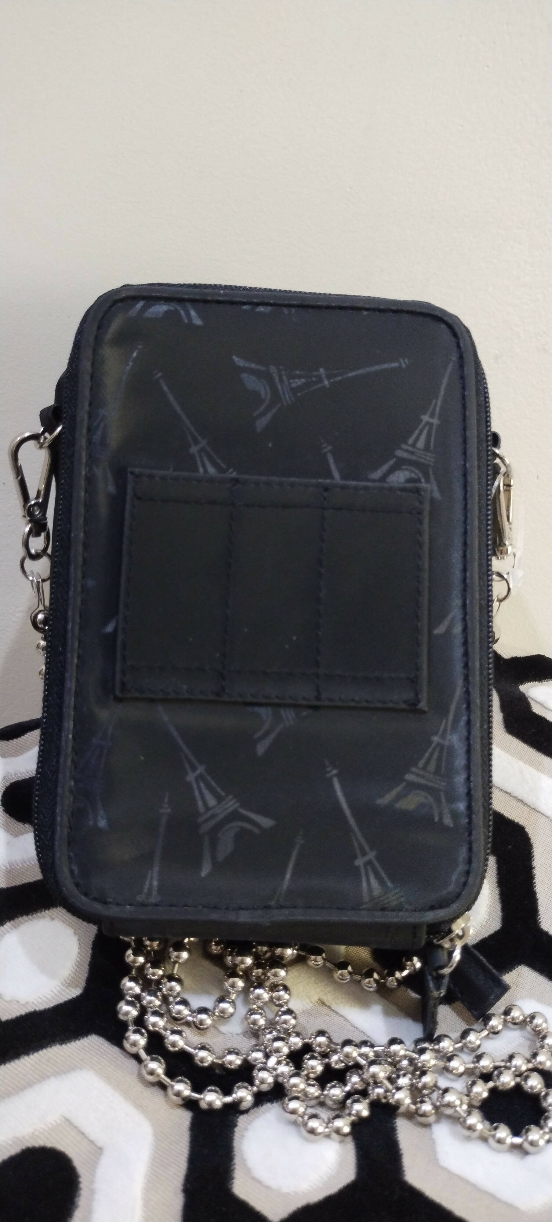 Black Mobile Cross Body Girl's Bag (Size: XS )| Women Bags | New