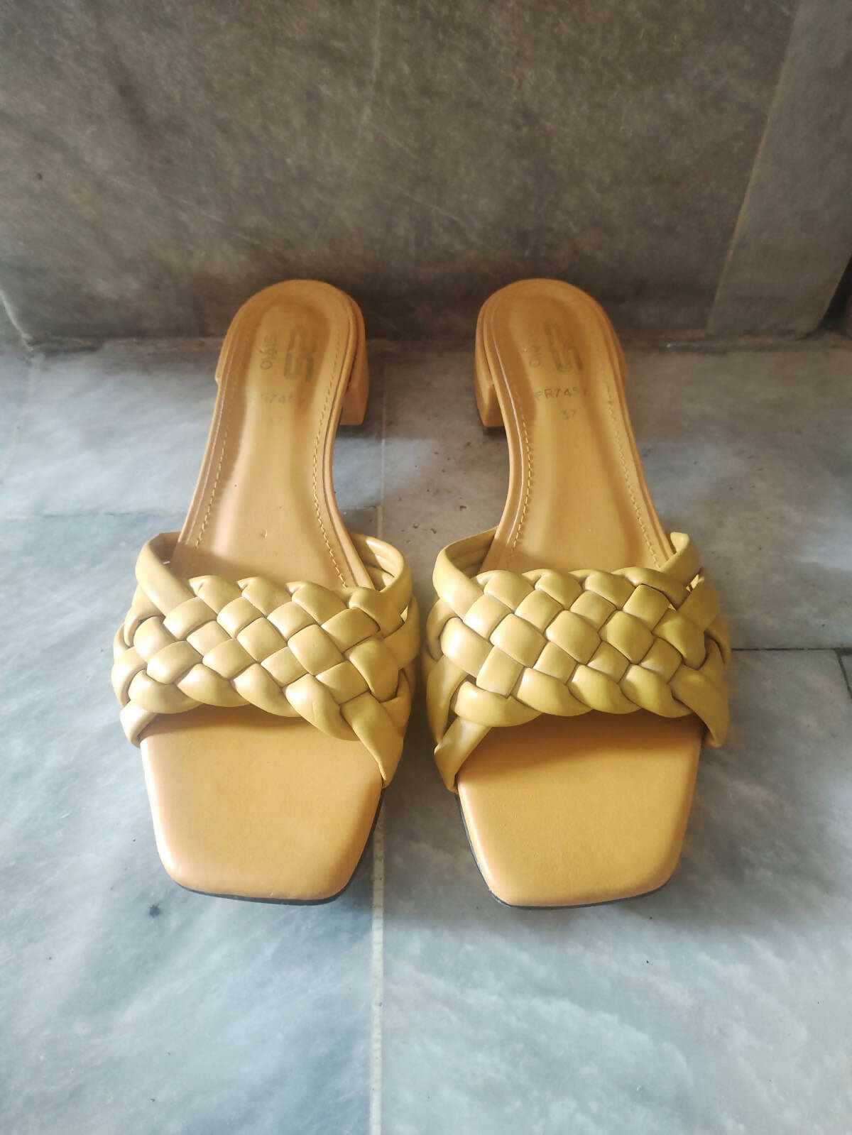 Yellow Flats | Women Shoes | Worn Once