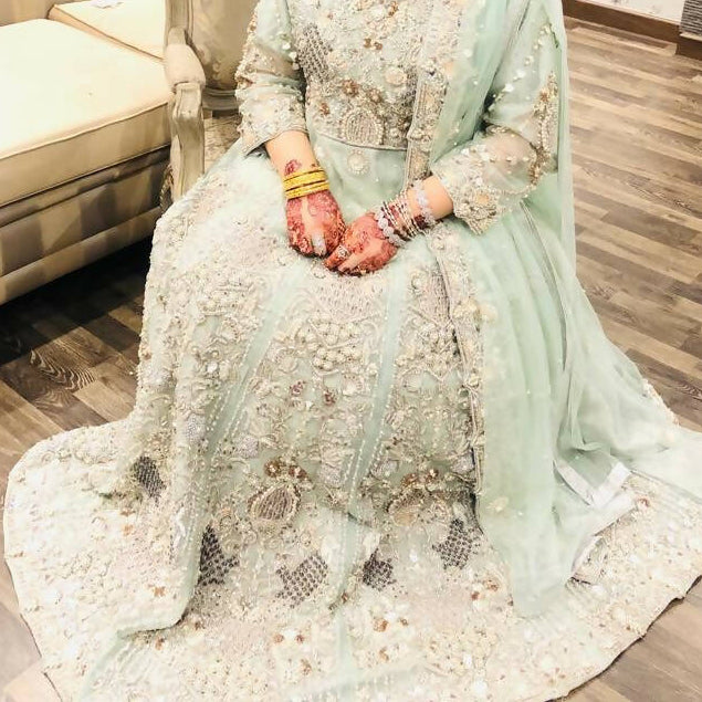 Beautiful Bridal Walima Suit | Women Bridals | Medium | Worn Once