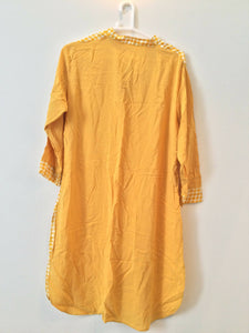 Yellow/Mustard suit (Size: XL) | Women Locally Made Kurta | Preloved
