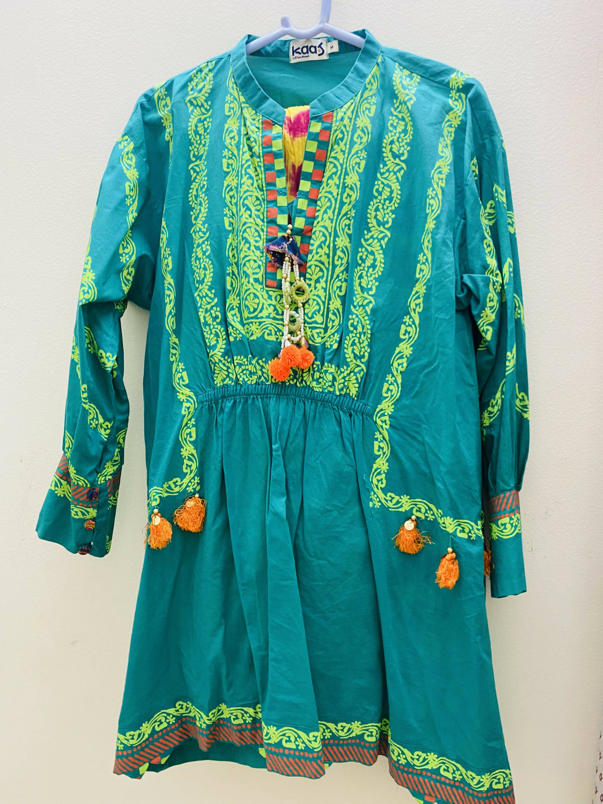 Gul Ahmed | Blue 3Pc suit | Women Branded Kurta | Medium | Worn Once