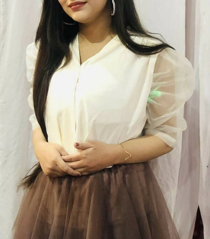 White top (Small) | Women Tops & Shirts | Worn Once