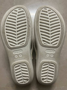 Crocs Comfort | White Slippers | Women Shoes | Size: 8 | Worn Once