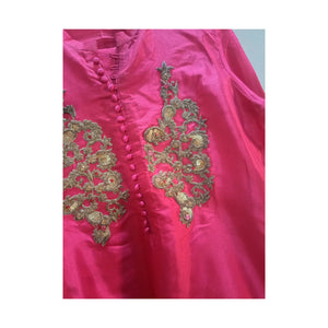Fancy Pink Suit (Size: M ) | Women Kurta | Preloved