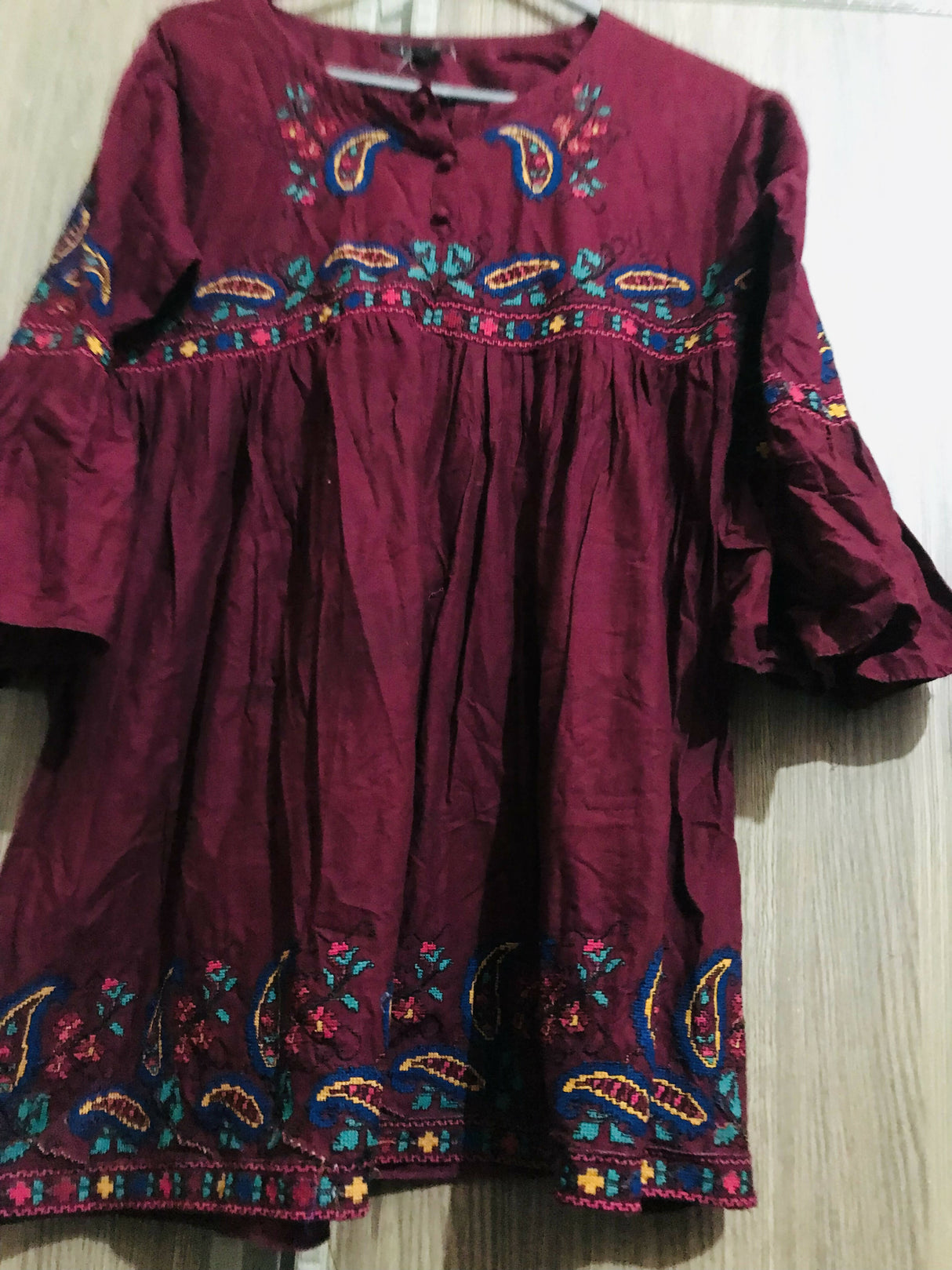 Short Lawn Frock | Women Frocks & Maxis | Medium | Preloved