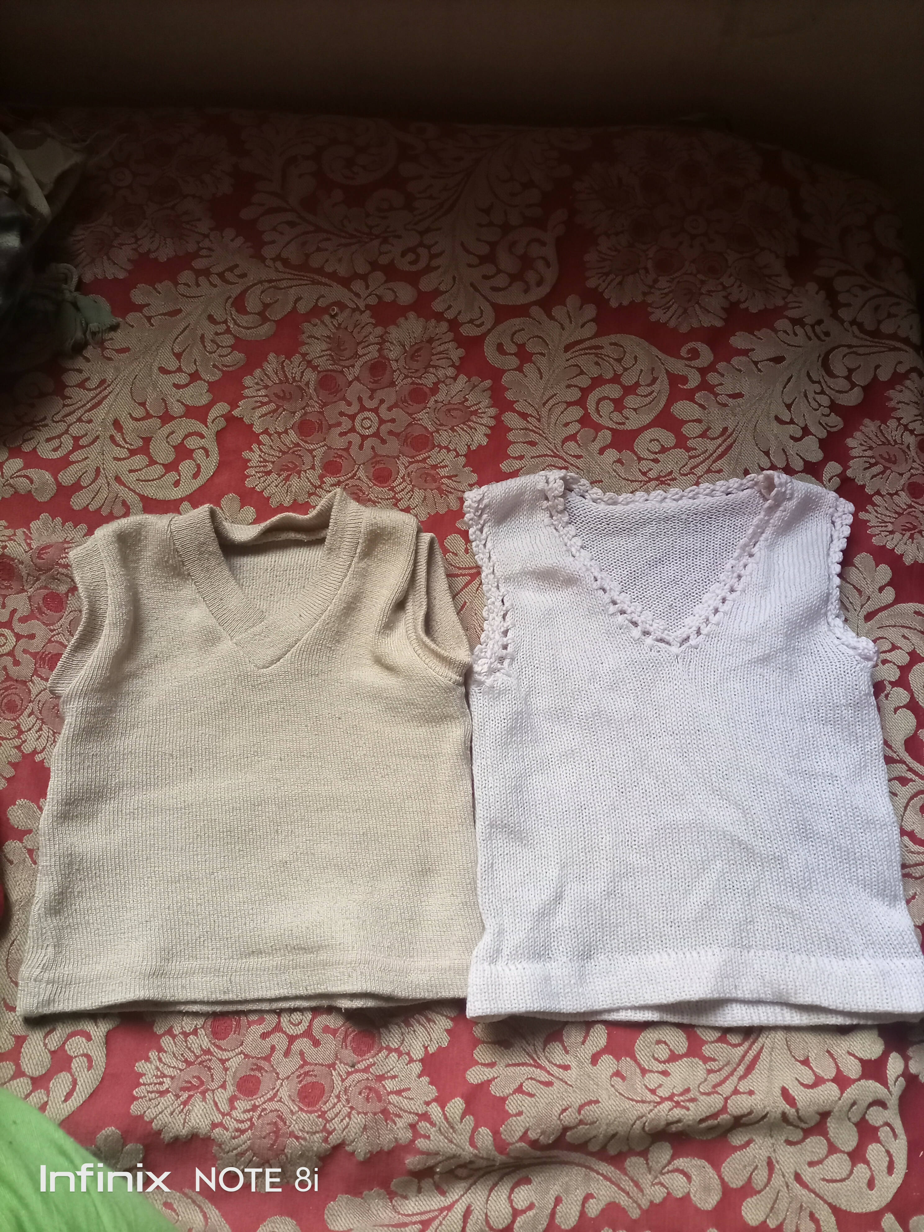 Set of 2 Sleeveless Sweater | Kids Winter | Small | Preloved