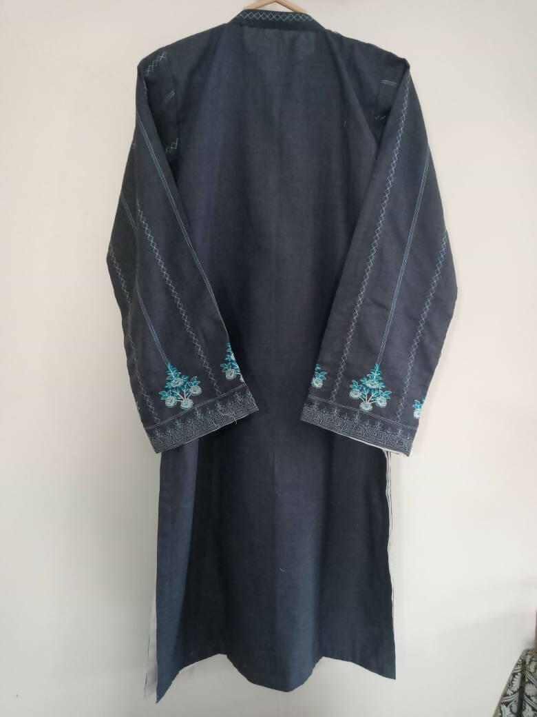 Khaddar embroidered Kurta | Women Locally Made Kurta | Small |New