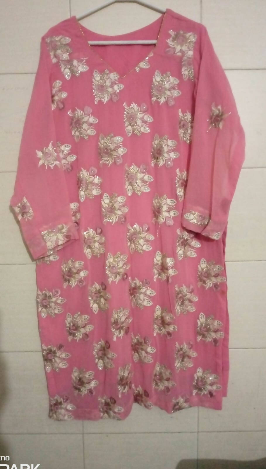 Embroidered Chiffon Suit (Size: M ) | Women Formals | Worn Once