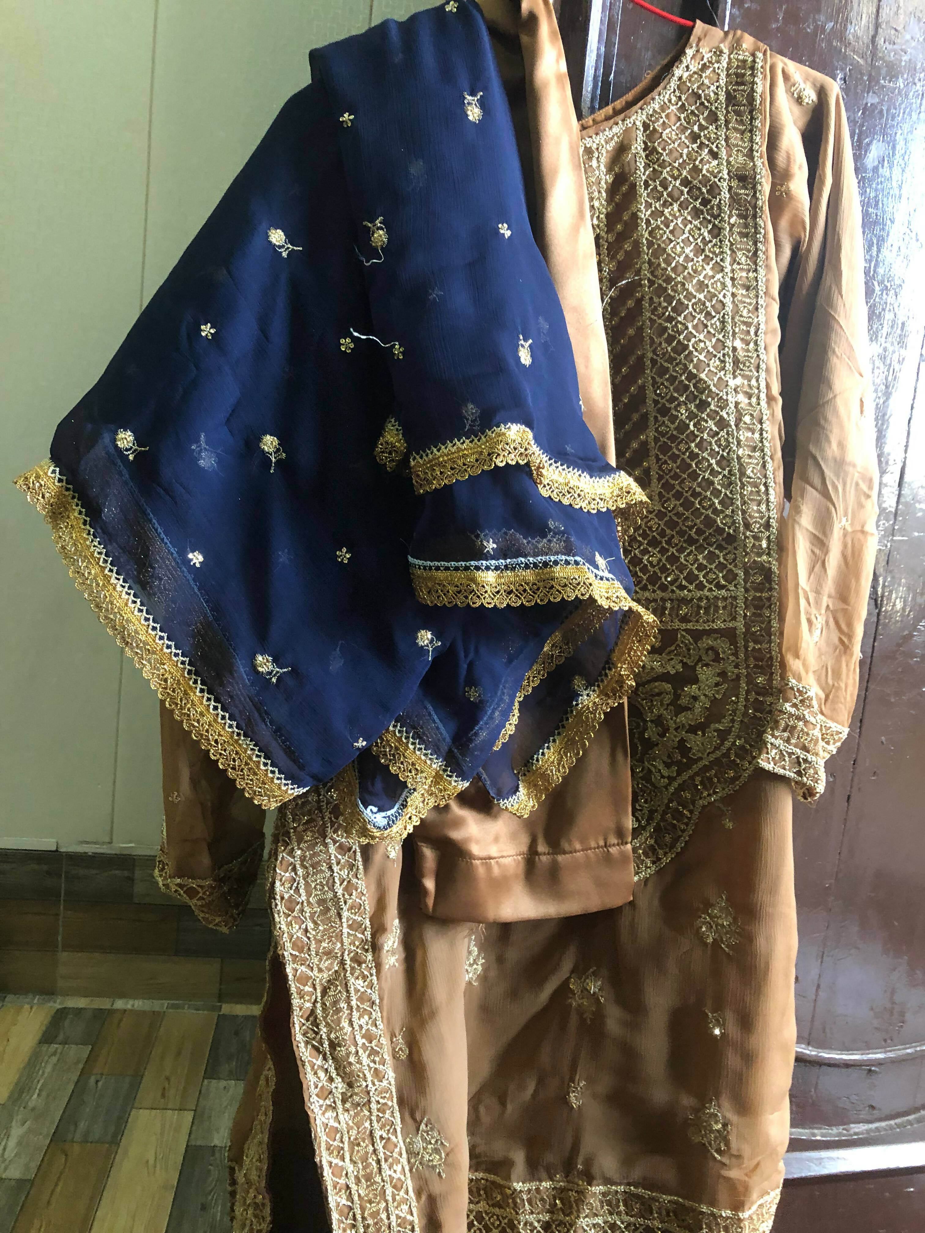 Asim Jofa | Embroidered Dress (Size: M ) | Women Branded Kurta | New