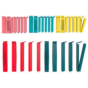 BEVARA | Ikea | Home | Sealing clip, mixed colors | Brand New