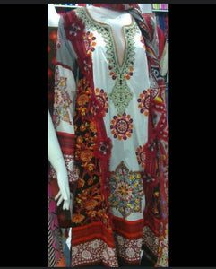 Lawn embroidered suit | Women Kurta | Preloved