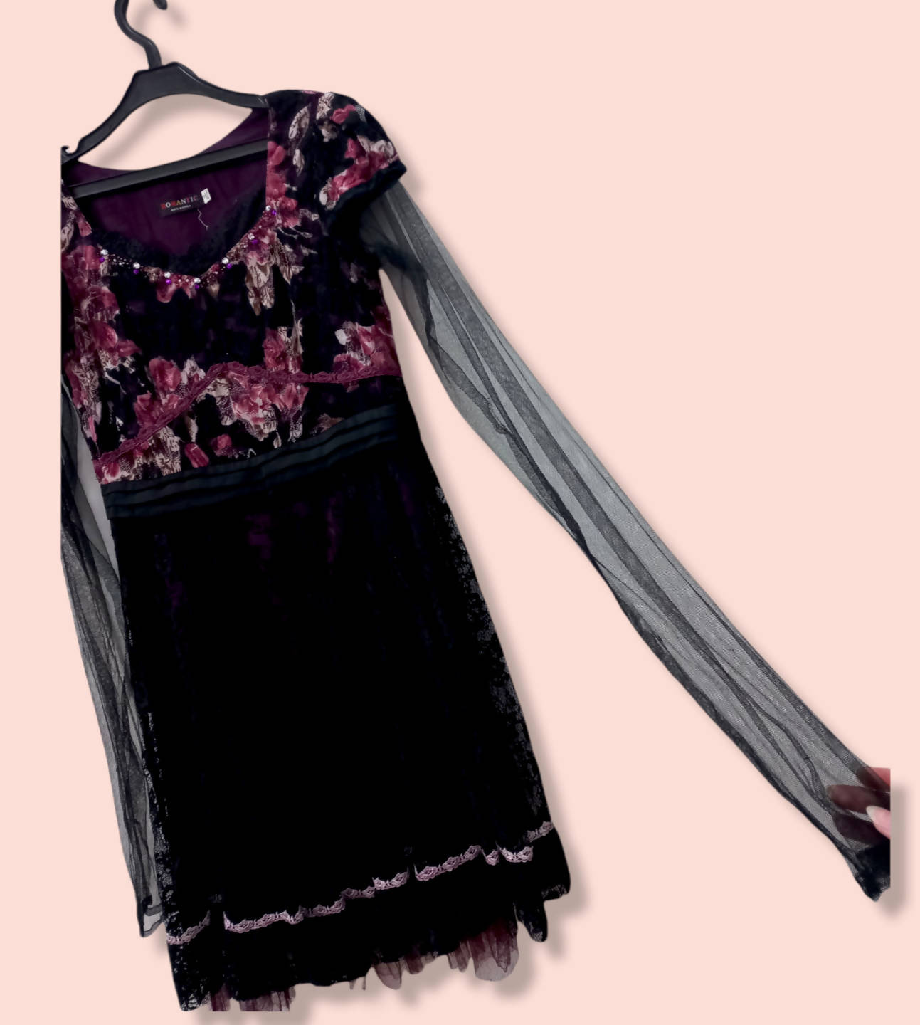 Black Net Frock For Girls | women Frock and Maxi | Preloved