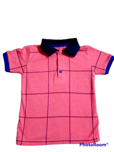 Babies World Orange Polo Shirt | Kids Tops & Shirts | Worn Once