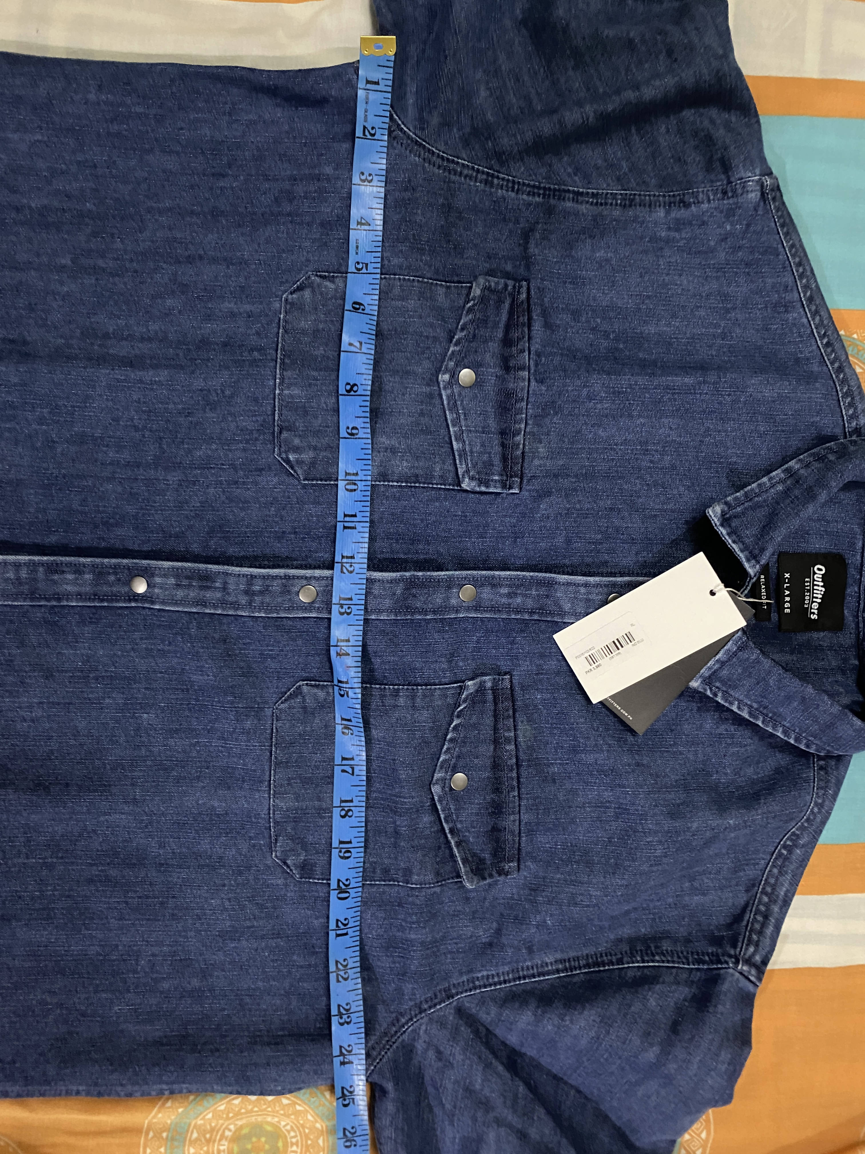 Outfitters | Blue Denim Jacket | Men Tops & Shirts | Brand New
