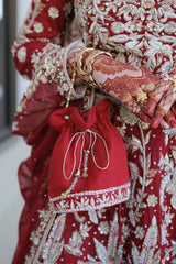 Bridal Suit | Red Stylish Suit | Women Bridals | Medium | Worn Once