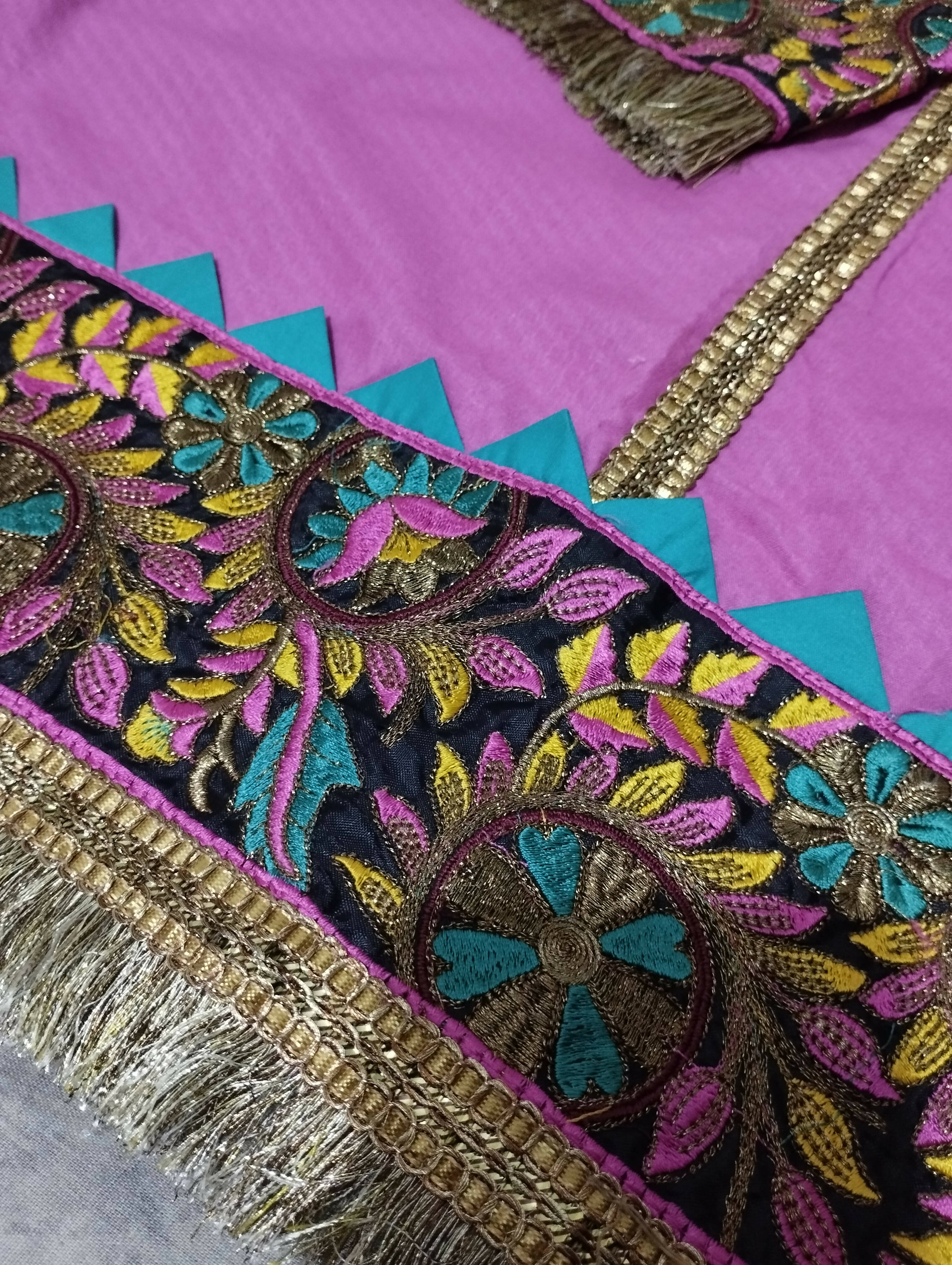Purple Stitched Dress | Women Formals | New