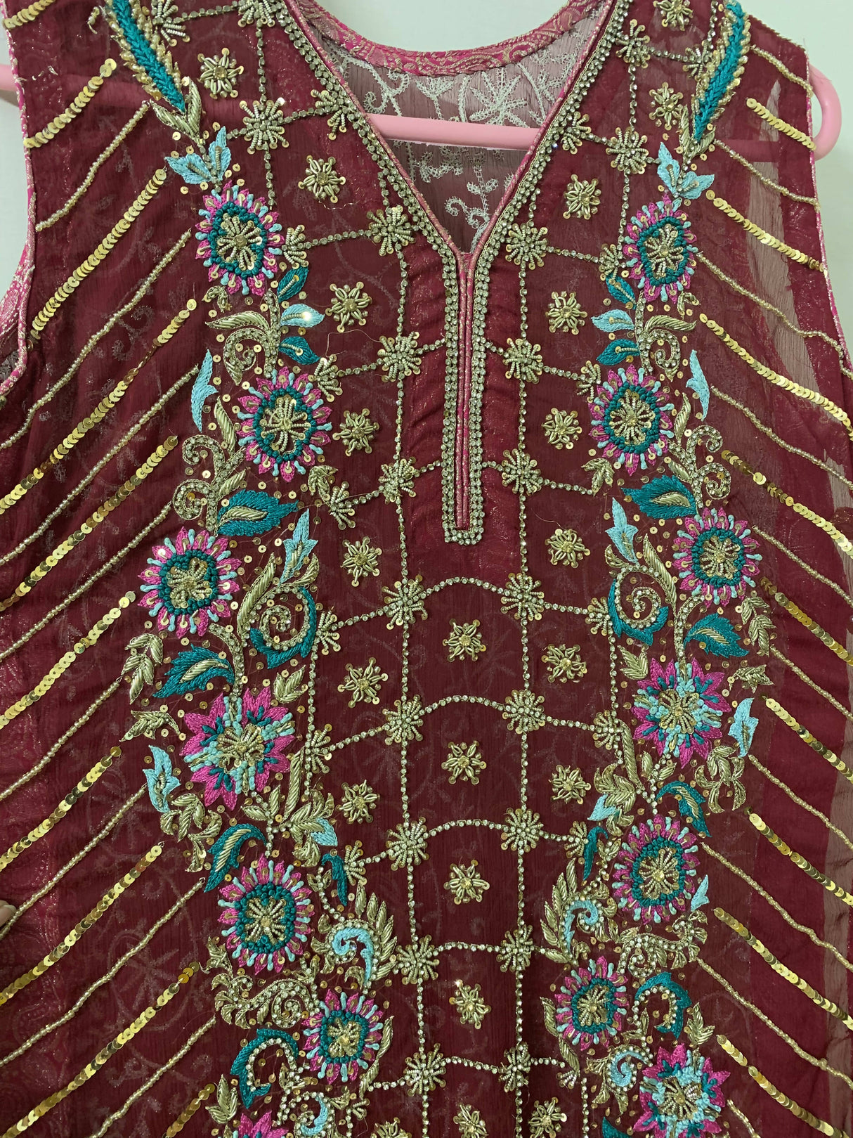Upper Inner Formal Maxi | Women Locally Made Formals | Small | Worn Once