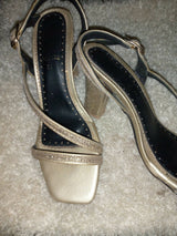 Stylo | Golden heel | Women Shoes | Heels | Size: 36 | Preloved