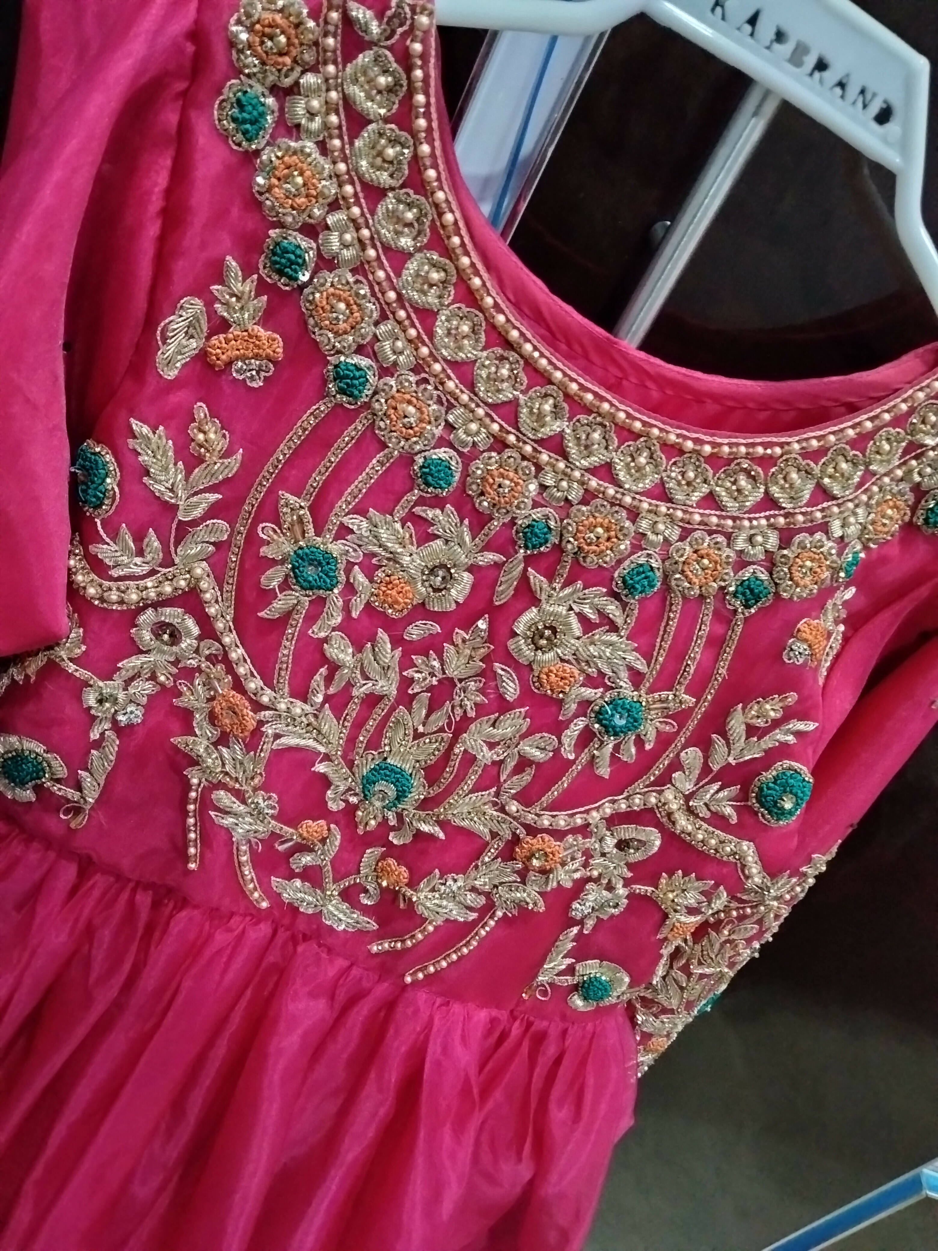 Pink Frock | Women Frocks & Maxi | Worn Once