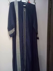 Blue Saudi Abaya (Size: M) | Women Accessories | New