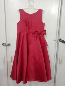 Red silk dress | Girls Skirts & Dresses | Preloved