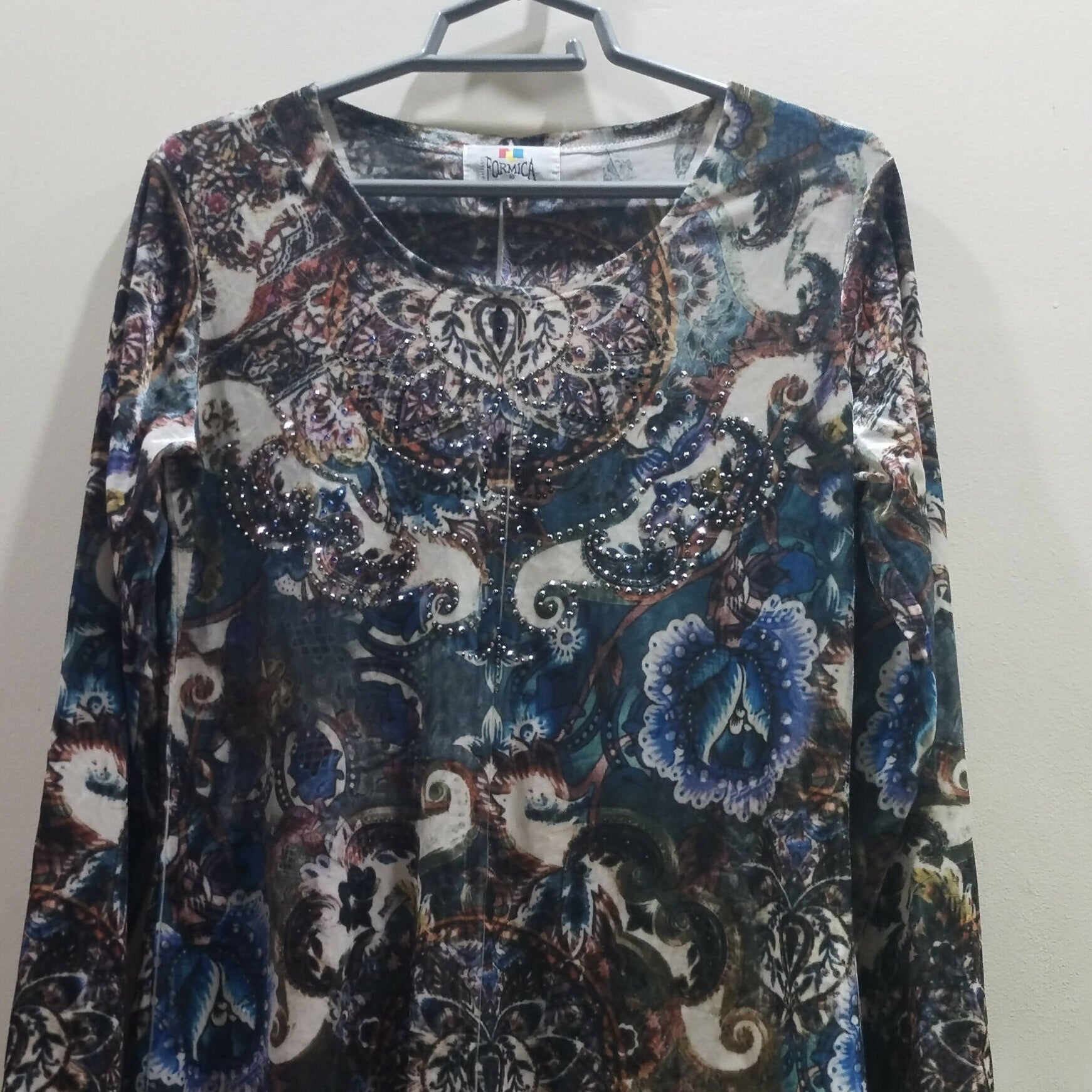 Velvet Tops | Women Western | Large | Preloved