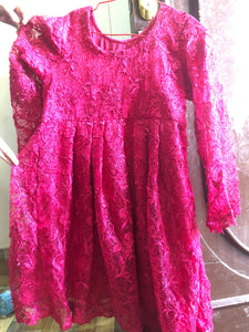 Shein | Embroided Pink Suit | Women Branded Formals | Medium | Worn Once